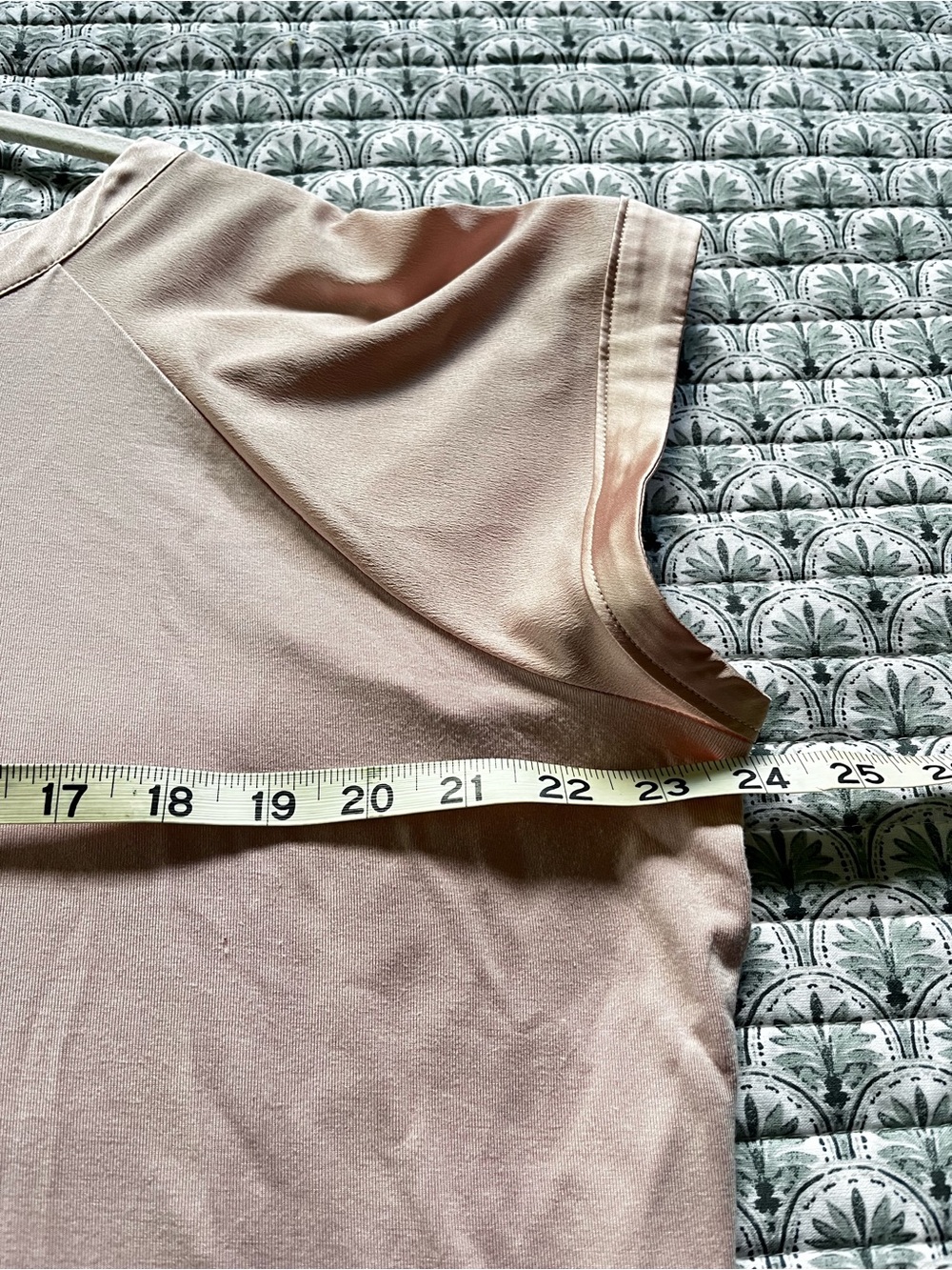 White House Black Market Blush Pink Scoop Neck Top - Picture 6 of 9